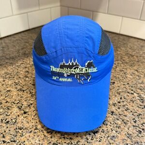 Thoroughbred 5K Classic 28th Annual Race Trackers Blue‎ Running Hat